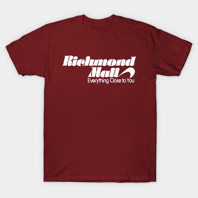 Richmond Mall Town Square Richmond Heights Ohio T-Shirt by carcinojen